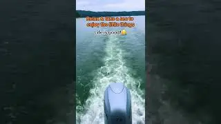 Relaxing Lake Day Vibes #lake #lakelife #boat #relaxing #water