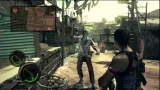 Let's Play Resident Evil 5 *Co-Op w/ Getsumara* #2: Army of Two