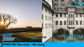 Bornholm - N&uuml;rnberg | EKRN-EDDN  | PMDG BBJ1 | VATSIM