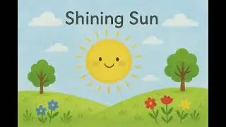 Shining Sun ☀️｜Baby English Song｜0&ndash;5 Years Old｜English for Toddlers and Babies