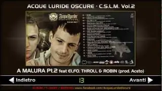 13 - A MALURA Pt.2 - Acque Luride Oscure feat Elfo, Throll & Robin (C.S.L.M. Vol.2)