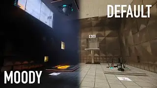 Portal with RTX vs Moody Aperture RTX | Custom Config Comparison