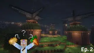 Automating the Harvest 🌾 | Potato Farm & Windmill Builds