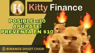 URGENTE! Kitty Coin Posible x10 de tu inversion Preventa desde 10 USD Binance Smart Chain Apresurate