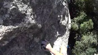 Piedra Romel- Shaolín no desesperes (5.10a / 6a) Escalada en primera persona (FranNoseCuanto)