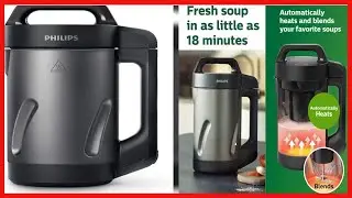Great product -  Philips Soup and Smoothie Maker, Makes 2-4 servings, HR2204/70, 1.2 Liters, Black