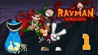 Rayman Origins Part 1: Don't punch me!! - VG Suckfest