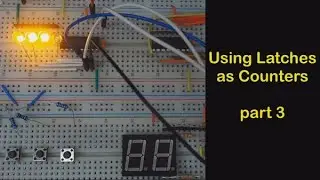 The Latch as a Counter - Plus the logic channels on the MiniWare DS213 oscilloscope - part 3 - #110