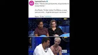 Juliano e Babu tra&ccedil;am estrat&eacute;gias. #bbb #bbbnoticias