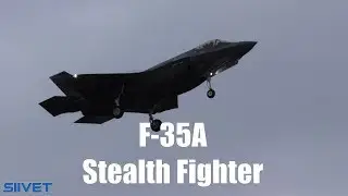 HX Challenge: F-35A Landing After Evaluation Flight Tampere Finland [4K UHD]