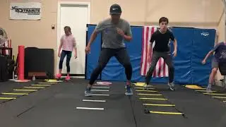 In Home PE Fitness Ladder Workout