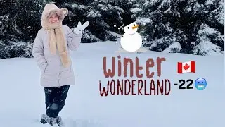 SHIVANI in winter wonderland🥶| Mississauga🇨🇦| HEAVIEST SNOWFALL in 2026❄️#viral #viralvideo #youtube
