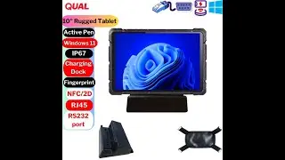 Rugged Windows 11 Tablet PC | IP65-IP69 Waterproof, OEM/ODM | MDM, Linux, Ubuntu, Debian, Android OS