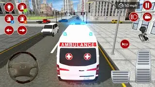 Police Ambulance and Fire Truck Van Driving - 911 Rescue Emergency Simulator - Android GamePlay