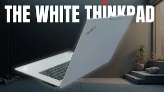 ThinkPad X9 в цвете Glacier White (2025)