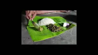 Traditional village lunch #shorts #youtubeshorts #viral #bondingwithtaste
