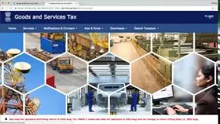 GST Payment, Challan Creation, E-payment, E-Cash Register, E-Credit Register