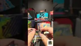 Pok&eacute;mon Scarlet & Violet Pack Opening: Destined Rivals Hits! #shorts