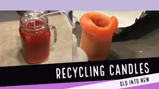 DIY Recycled Candles 🕯