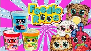 Foodie Roos Plush Box Toy Opening! Scented Plushies - Plushy Animals to Collect | Soo Random Fam