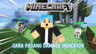 Mod/Add-on Damage Indicator Di MCPE || No Behavior pack!!
