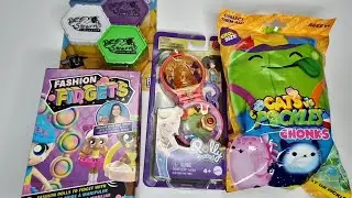 Fashion Fidgets, Polly Pocket, Bee Starter MYSTERY SURPRISE TOYS UNBOXING ASMR NO Talking Video