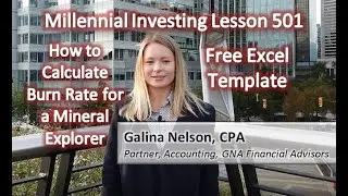 Millennial Investing 501: Calculating Burn Rate for Junior Mining Companies