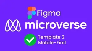 Microverse Mobille First Project - Figma Template 2 - Module 1 - Week 1 - Day 3