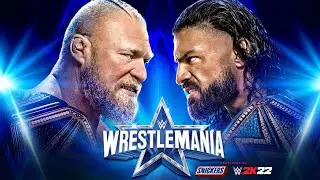 Roman Reigns vs Brock Lesnar - WrestleMania 38
