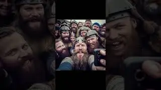 Asking Ai Art Maker to Show the Best Viking Selfies #shorts #midjourney #aiart