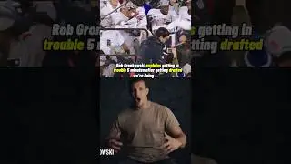 Gronk got in trouble by the Patriots after getting drafted 😂 #nfl #shorts #shortsyoutube