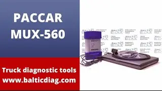 (LAPTOP INCLUDED) LATEST DAF / PACCAR VCI-560 MUX