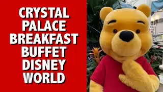 Crystal Palace Breakfast Buffet with Winnie the Pooh and Friends Magic Kingdom Walt Disney World