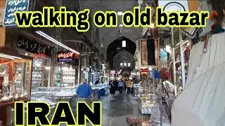 IRAN | walking on old bazar ( isfahan city )