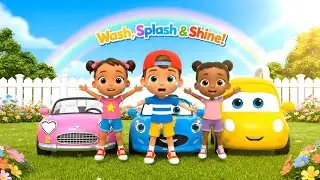 Car Wash for Kids | Calm & Colorful Cleaning Fun 🚗🫧