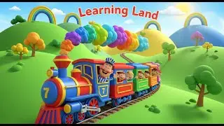 Train Ride Through Learning Land | Fun Kids Songs, Nursery Rhymes & Baby Music 🚂🎶📚