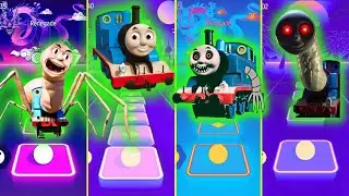 💥 Coffin Dance - Tiles Hop SPIDER TRAIN 🆚 THOMAS TRAIN CARTOON 🆚 CURSED THOMAS 🆚 EVIL THOMAS