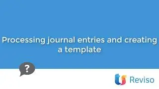 Creating a journal and template