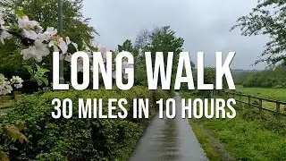 30 Miles in a day | Planning vs Doing | Artist Walking.