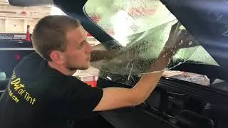 Installing Stratos Tint on a 2018 Audi A5 using Tint Tek 20/20