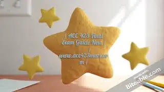 ACC 423 Final Exam Guide New| mart | fast delivery