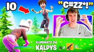 STREAMSNIPERO I MIEI AMICI PER 24 ORE su FORTNITE!
