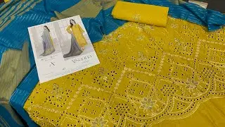 Aalaya New Volume Afana | Lexury Lawn Embroidered With Voile Rangoli Lawn Duppata