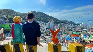 [4k] Busan Gamcheon Culture Village 2021 #busan #korea4k #2021