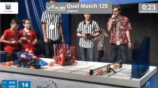 VEX Worlds 2016 - VEXIQ Middle School - Science - Qual 125 (457B 323M) 106