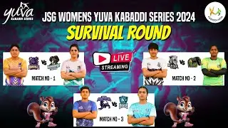 JSG Women's Yuva Kabaddi Series 2024 Day 1