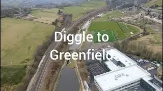 Diggle to Greenfield by Air ( drone )