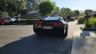 C5 Corvette Borla stinger exhaust idle