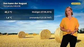 Hitze und D&uuml;rre - wie extrem wird der August?
