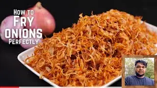How to Perfectly Fry Onions for Biryani How to Peel Chop Onions Recipe Shagunveg biryani Brown Onion